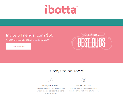 Ibotta kiếm tiền online