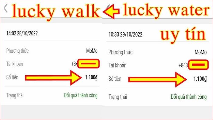 Kiếm tiền trên Lucky Walk có thực sự uy tín không? 