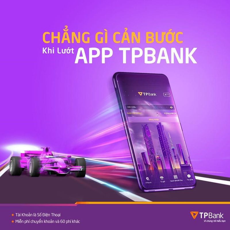 Tạo tài khoản qua app TPBank 